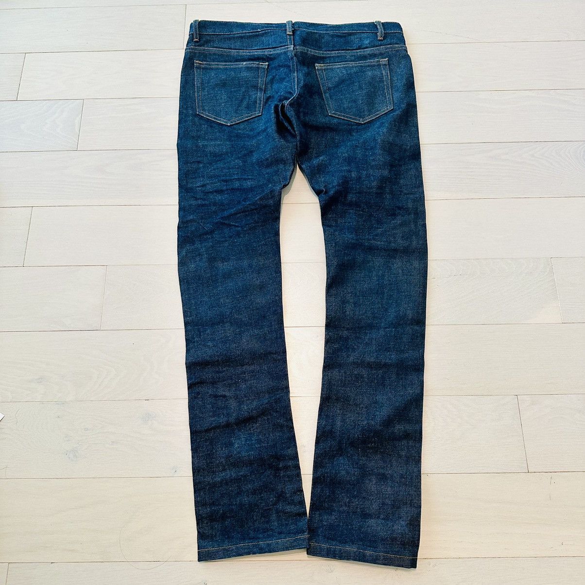 APC KANYE WEST SELVAGE DENIM JEANS, image size:1204x1204