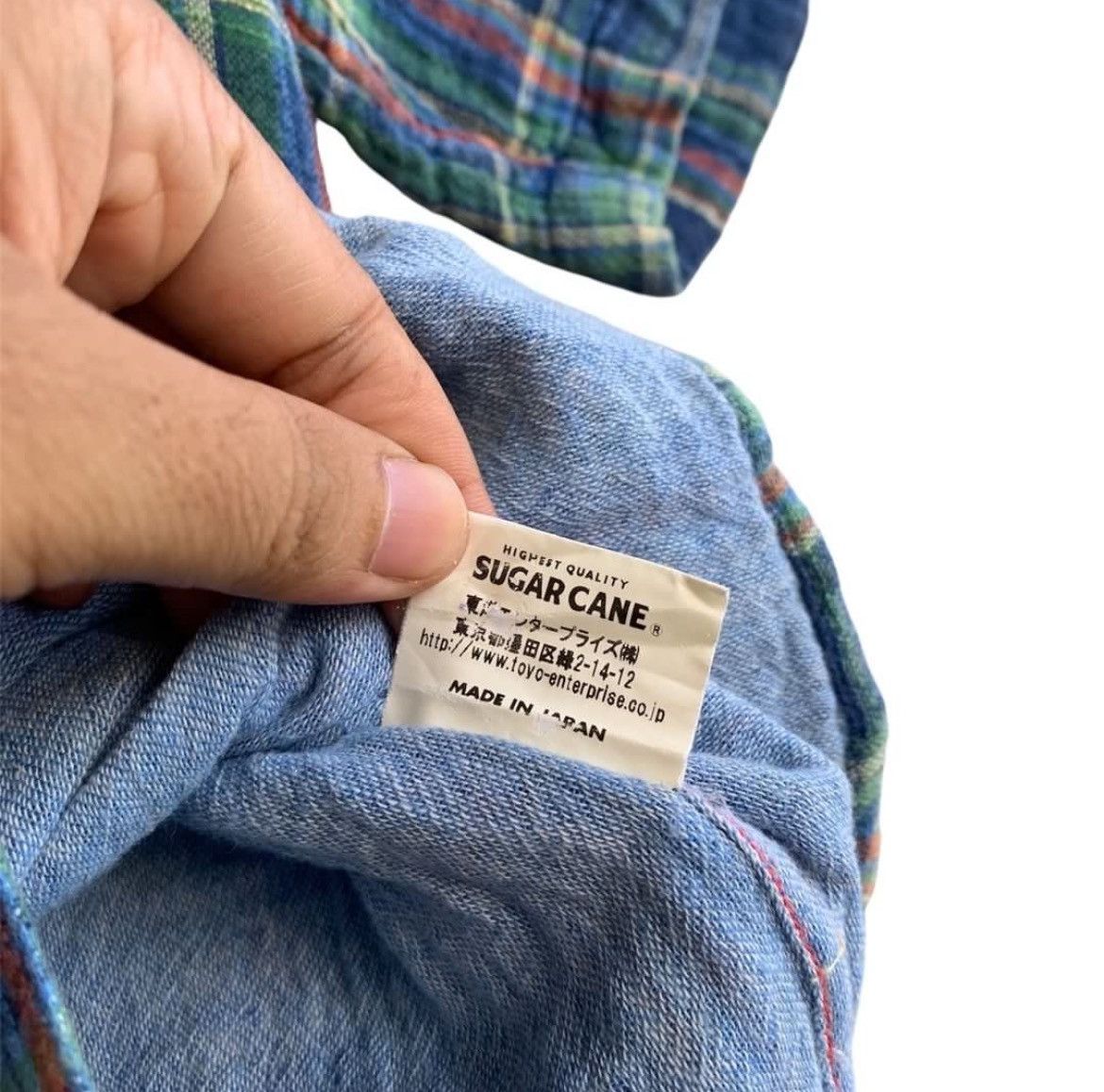 Japanese Brand × Sugar Cane × Toyo Enterprises Sugarcane Flannel Shirt Size US M / EU 48-50 / 2 - 4 Thumbnail
