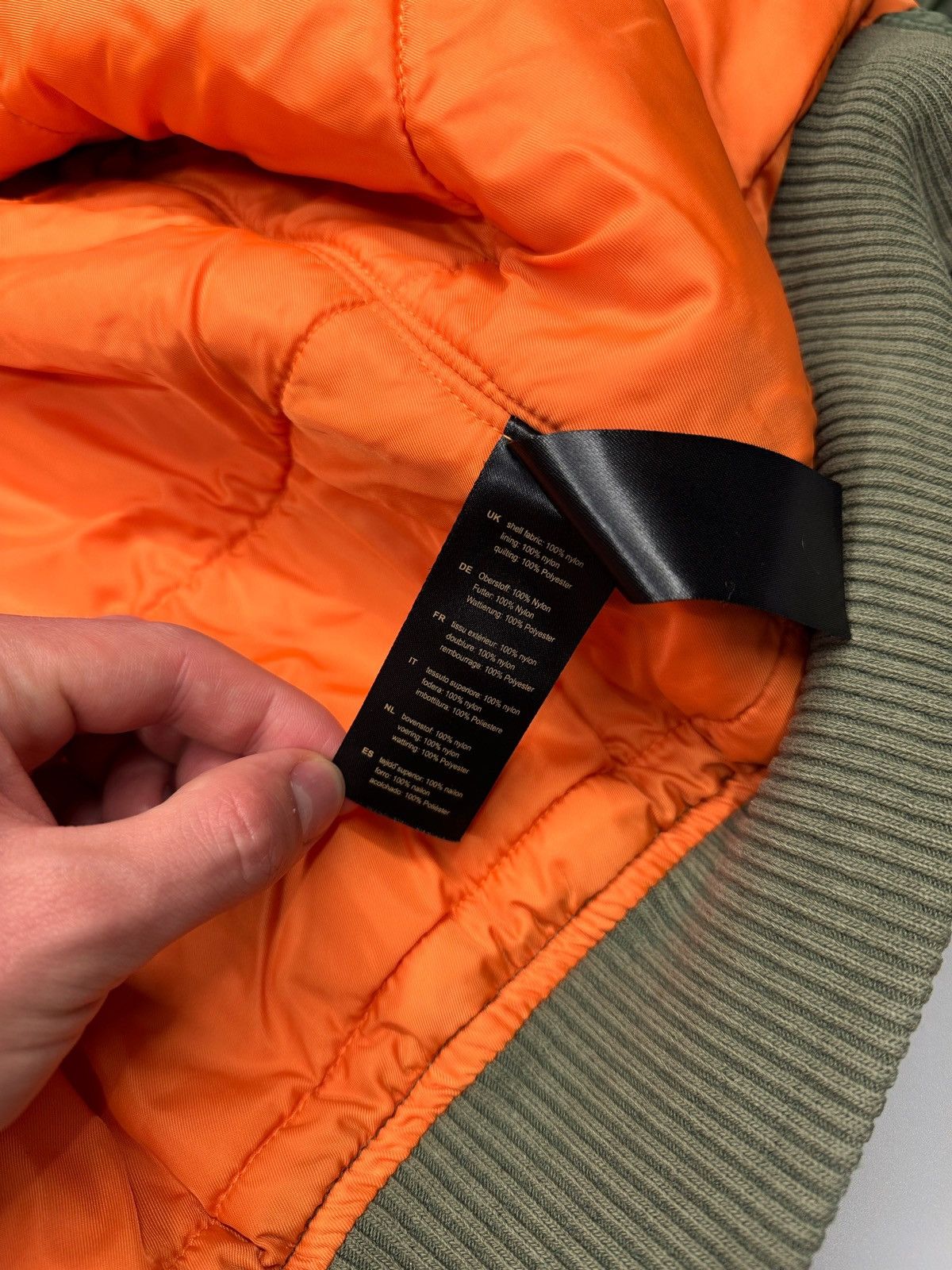 Alpha Industries Vintage Y2k Alpha Industries Bomber Jacket MA-2 Size US M / EU 48-50 / 2 - 8 Thumbnail