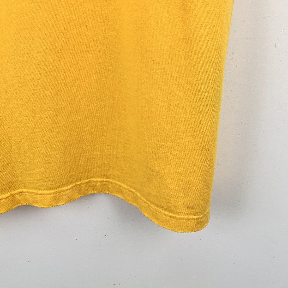 Balenciaga Balenciaga Yellow Logo Printed Short Sleeve T-Shirt K26WX Size US M / EU 48-50 / 2 - 5 Thumbnail