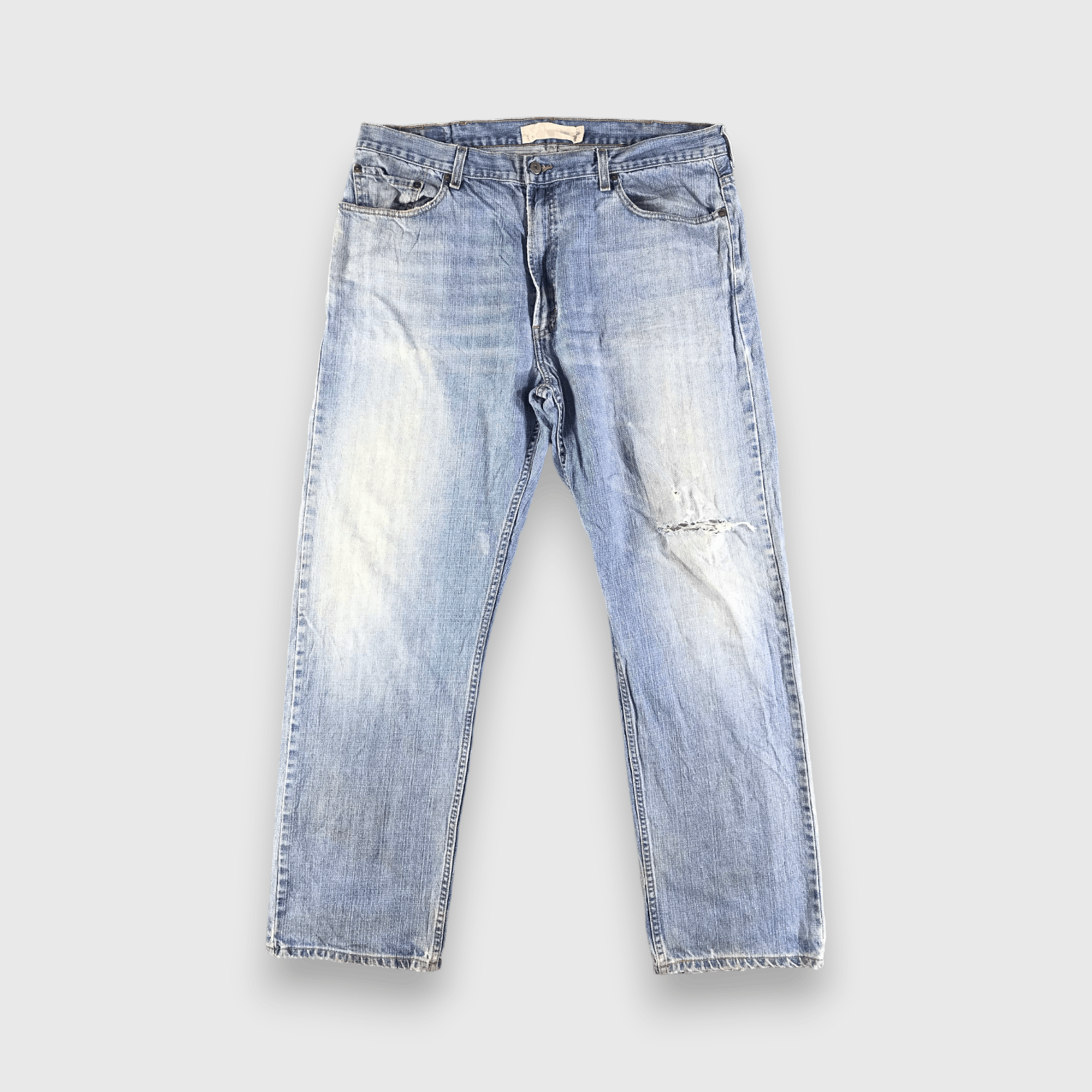Levi's Vintage Blue Wash Levis 505 Jeans-J3367 Size US 39 - 1 Thumbnail