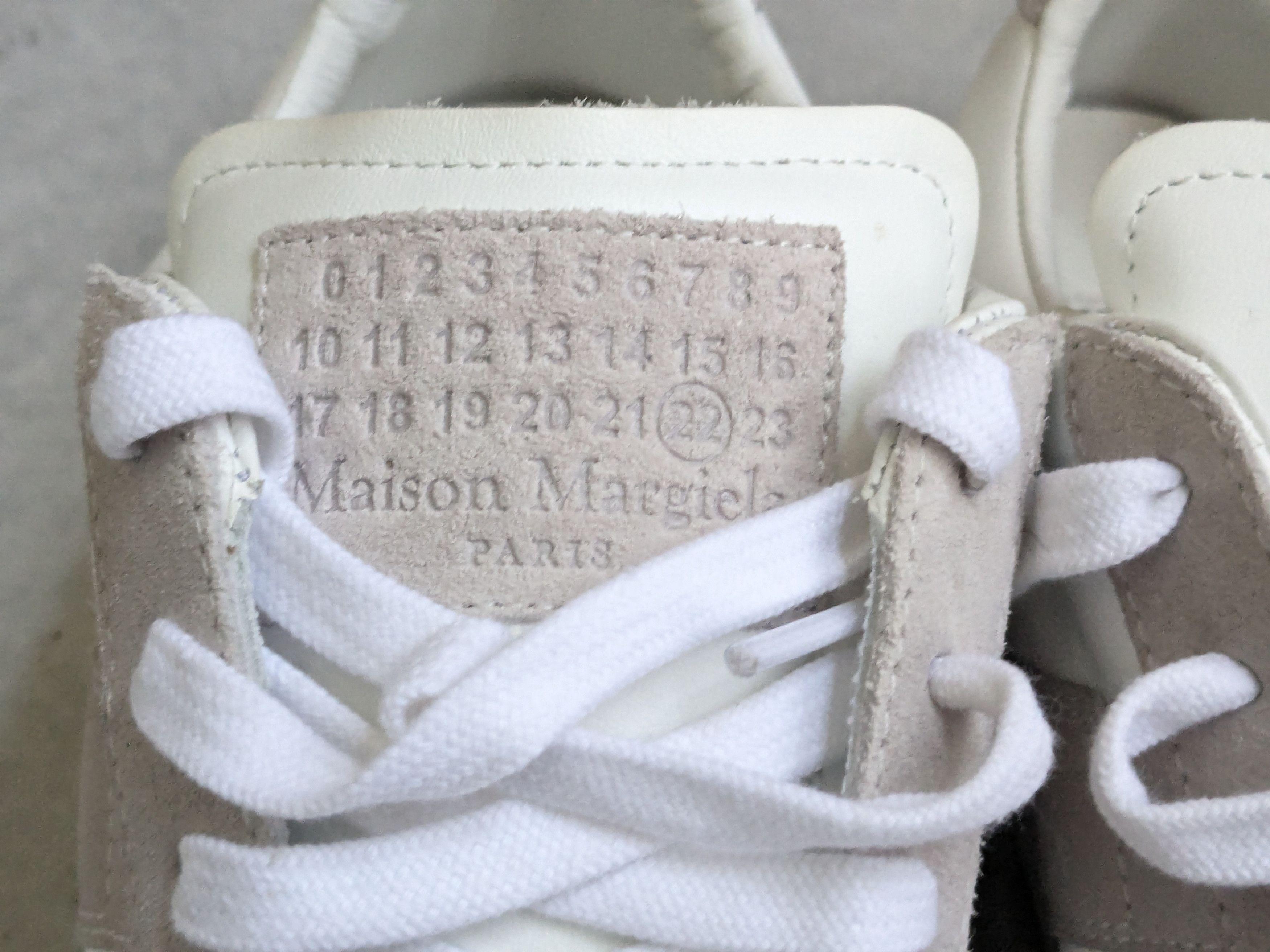 Maison Margiela Maison Margiela GAT Replica Gray White 9 42 Low Tops Size US 9 / EU 42 - 6 Thumbnail