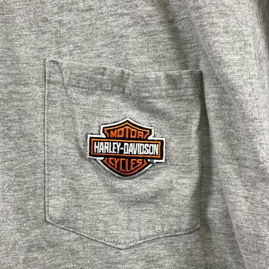 Harley Davidson Vintage Harley-Davidson of Fresno Polo Shirt Embroidered Size US L / EU 52-54 / 3 - 2 Thumbnail