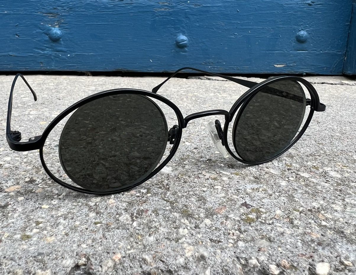 image of Issey Miyake Sunglasses Vintage Japan in Black, Men's