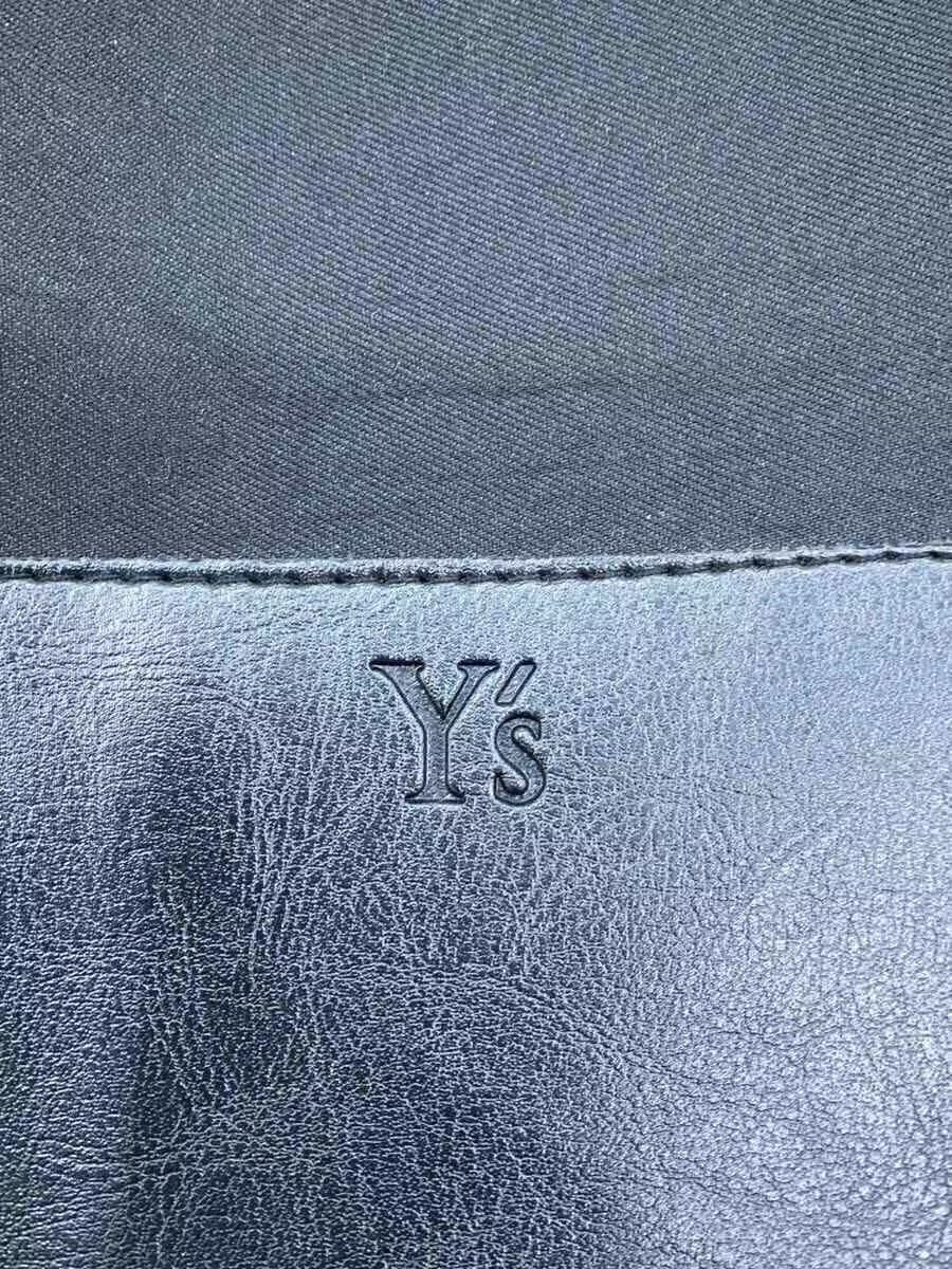 Y's × Yohji Yamamoto Leather Cotton Tote Bag Size ONE SIZE - 6 Thumbnail