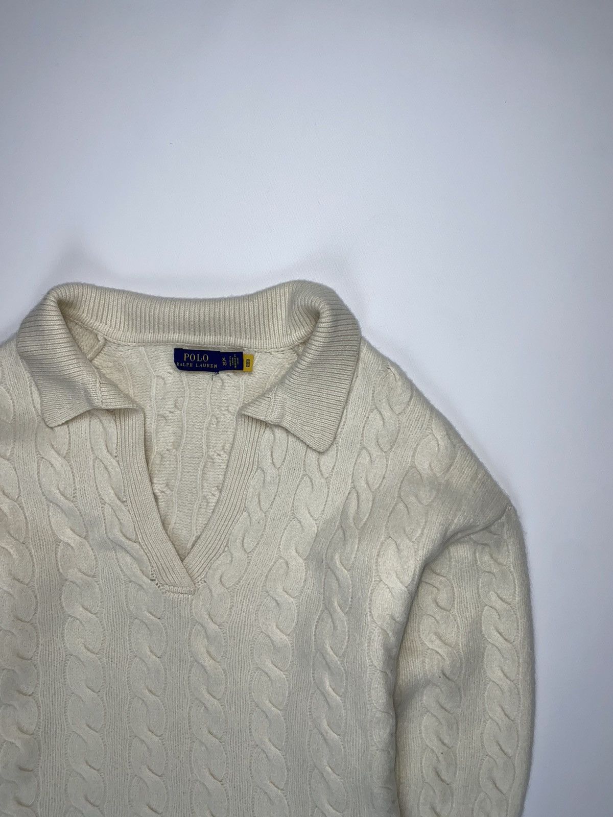 Polo Ralph Lauren 🚨 Polo Ralph Lauren vintage heavy knitted sweater woman’s XL Size XL / US 12-14 / IT 48-50 - 4 Thumbnail