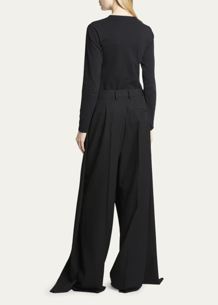 Balenciaga o1y0625 Casual Pant in Black Size 26" / US 2 / IT 38 - 3 Thumbnail
