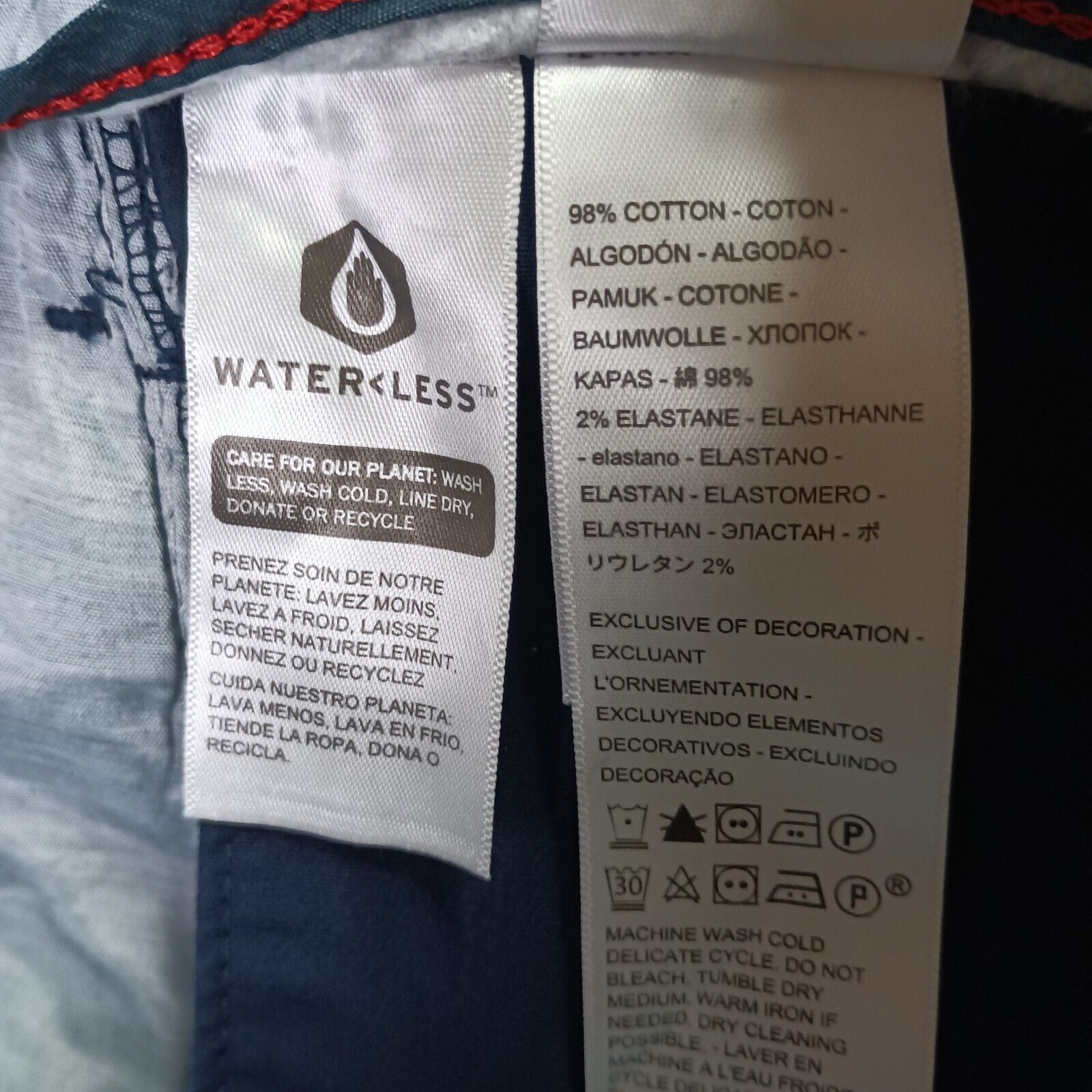 Dockers Dockers Shorts Men's 60 Blue Chino Ultimate Supreme Flex Size US 44 / EU 60 - 4 Thumbnail