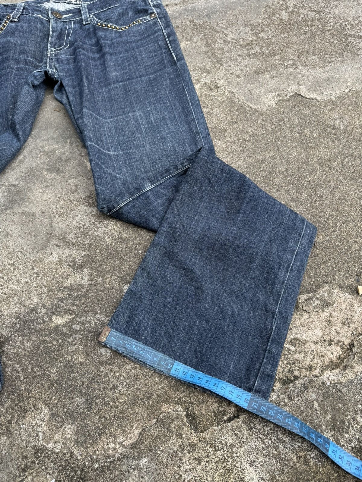 Robins Jeans Gold Wings Robins Jeans Denim Studded styled Size US 29 - 11 Thumbnail