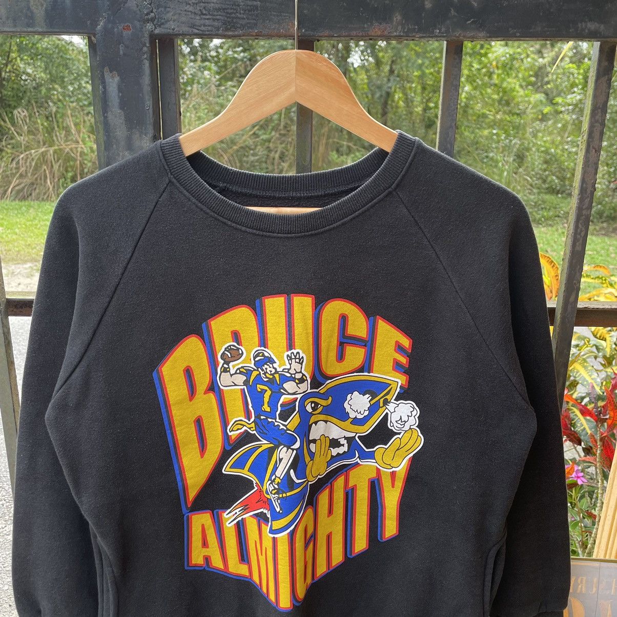 Vintage 🔥Vintage Bruce Almighty Big Logo Sweatshirts Size US S / EU 44-46 / 1 - 4 Thumbnail