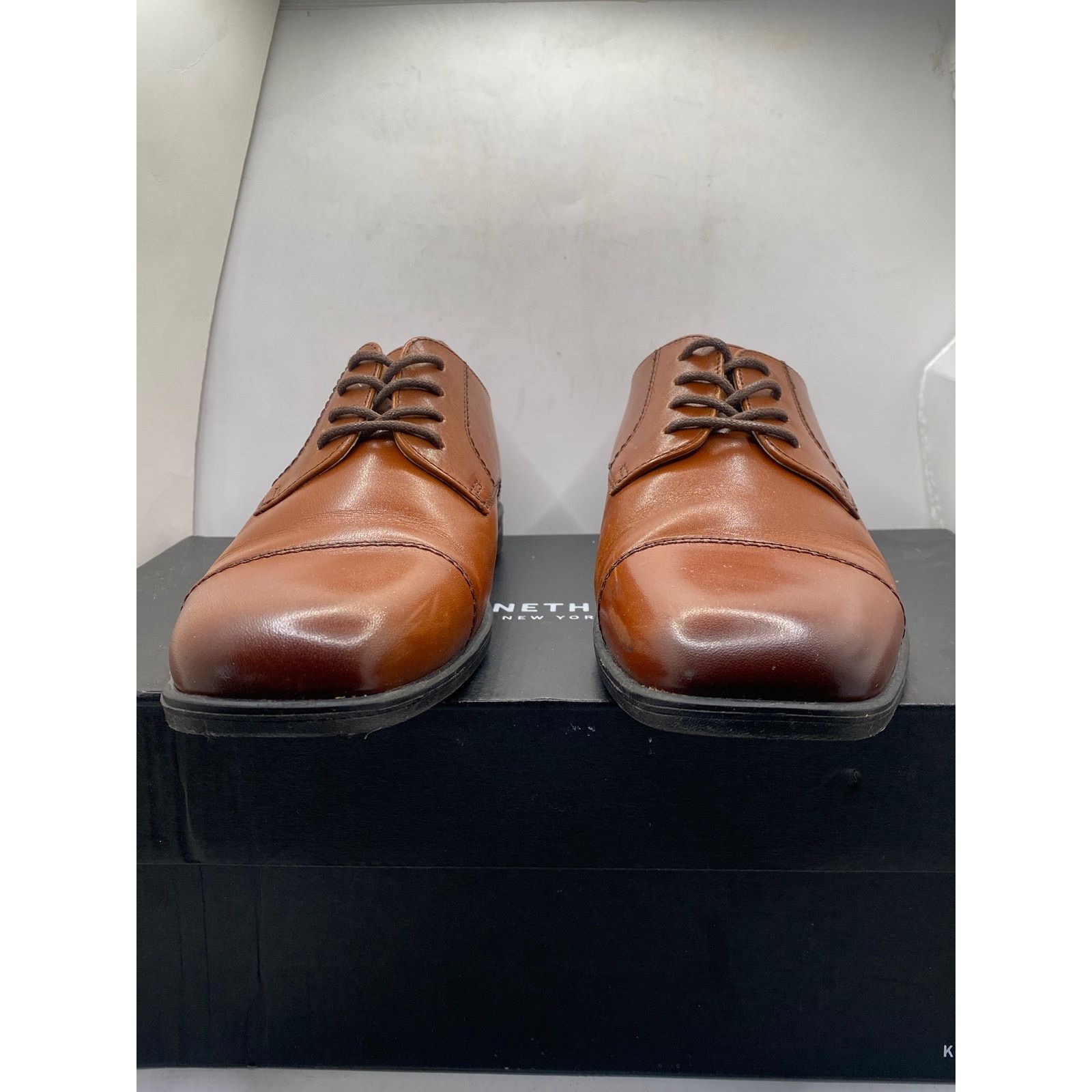 Florsheim Florsheim Reveal Cap Toe Oxford 16599-221 Cognac Boys 5M Size US 5 / EU 37 - 2 Thumbnail