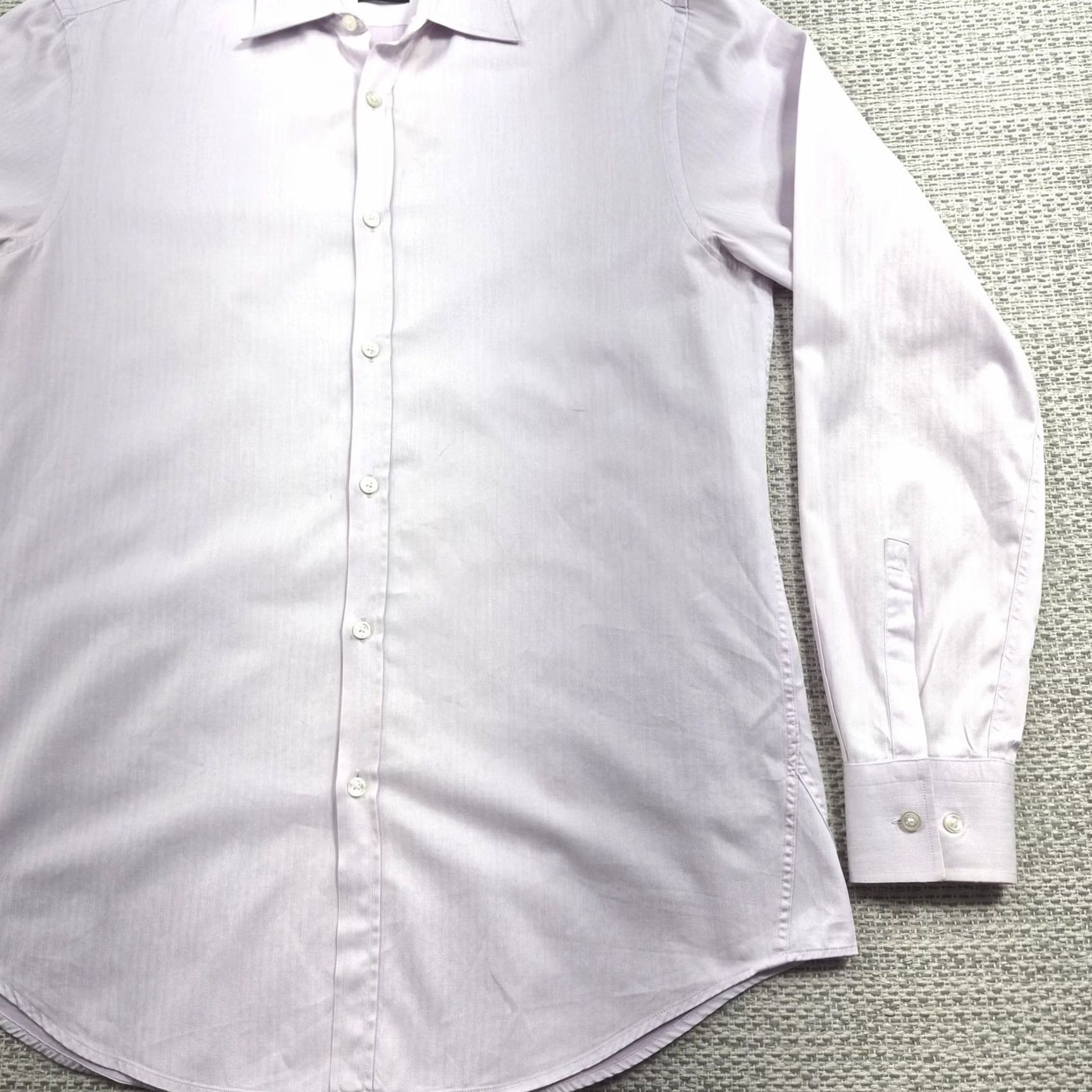 Hugo Boss Hugo Boss Button Up Shirt Mens Medium 16 32/33 Purple Slim Fit Dress Long Sleeve Shirt Size 40R - 2 Thumbnail