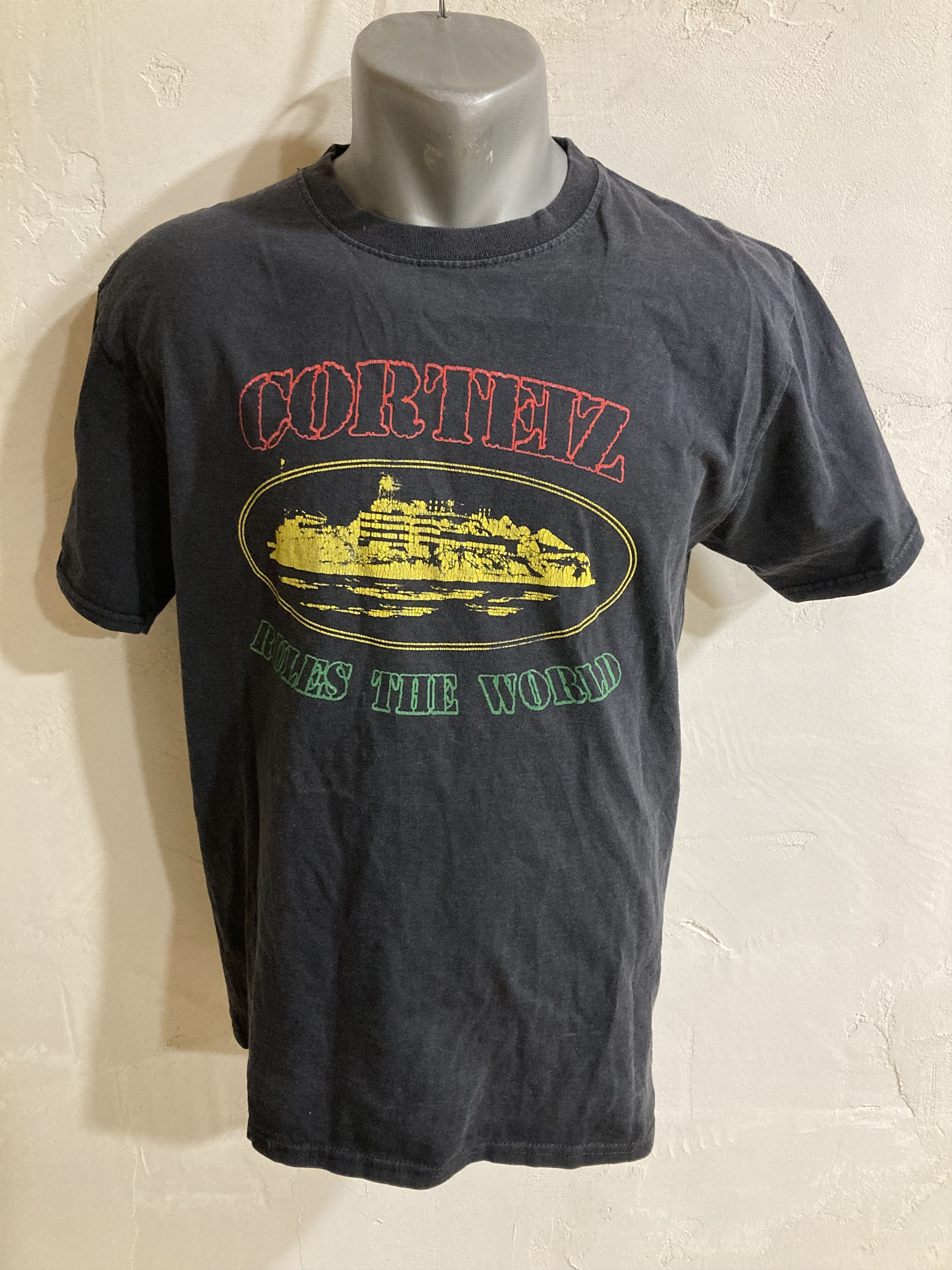 Corteiz × Streetwear × Vintage Corteiz Pink Blur Alcatraz Y2K Tee