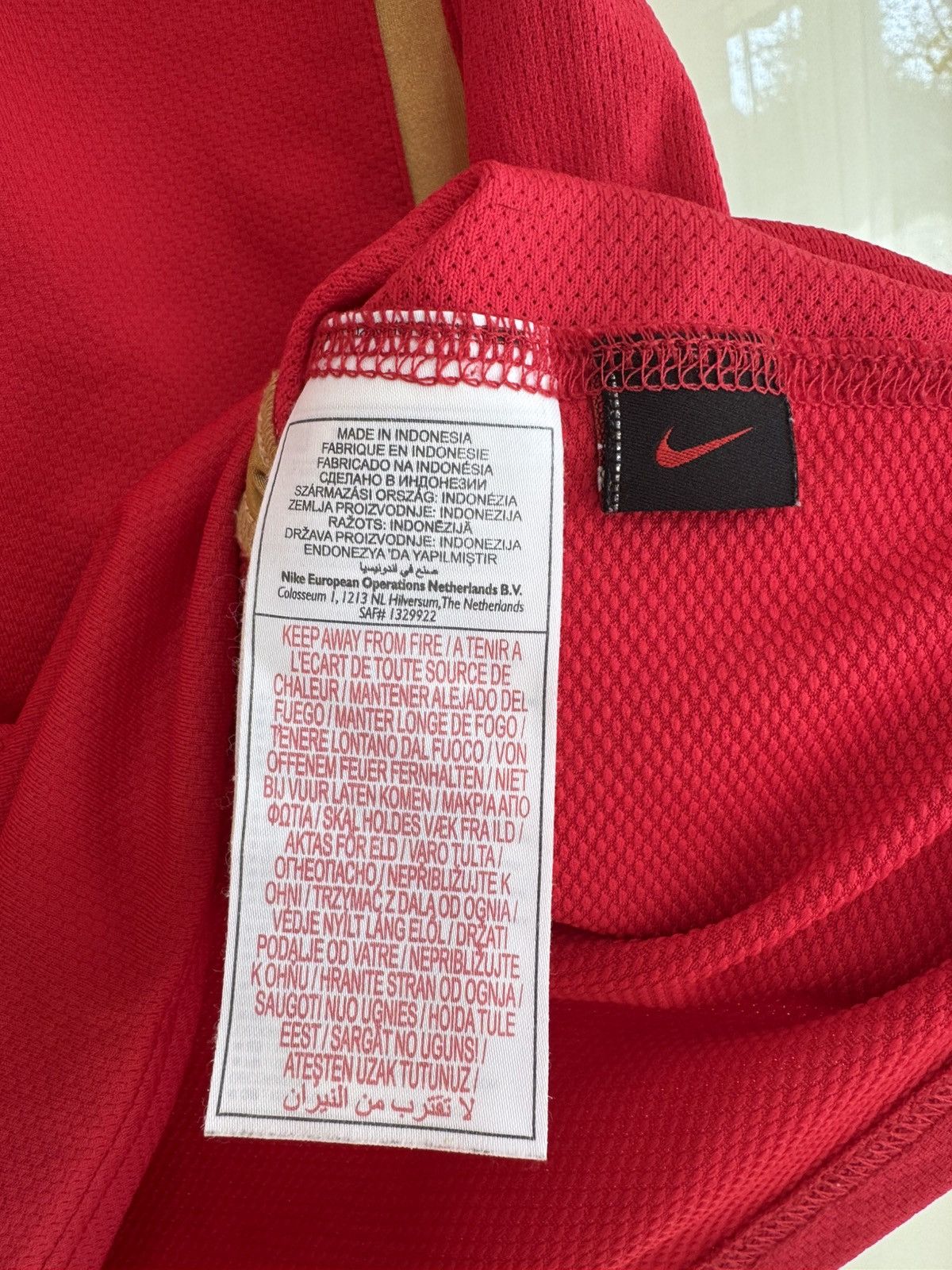 Nike × Vintage Vintage Arsenal 2007-2008 Home Soccer Jersey Football Kit Size US S / EU 44-46 / 1 - 9 Thumbnail