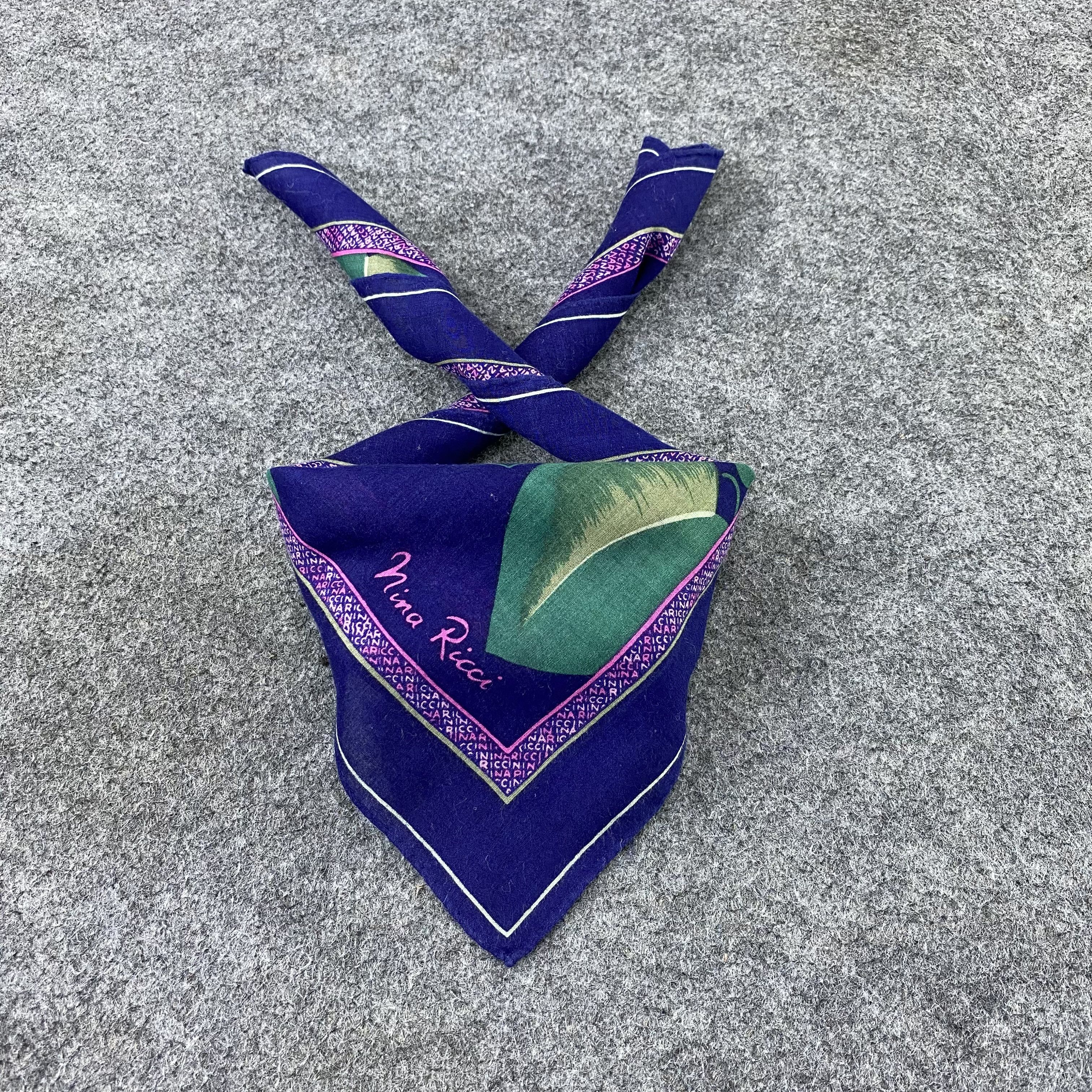 Nina Ricci Nina Ricci Handkerchief / Bandana / Neckerchief-B1352 Size ONE SIZE - 2 Thumbnail