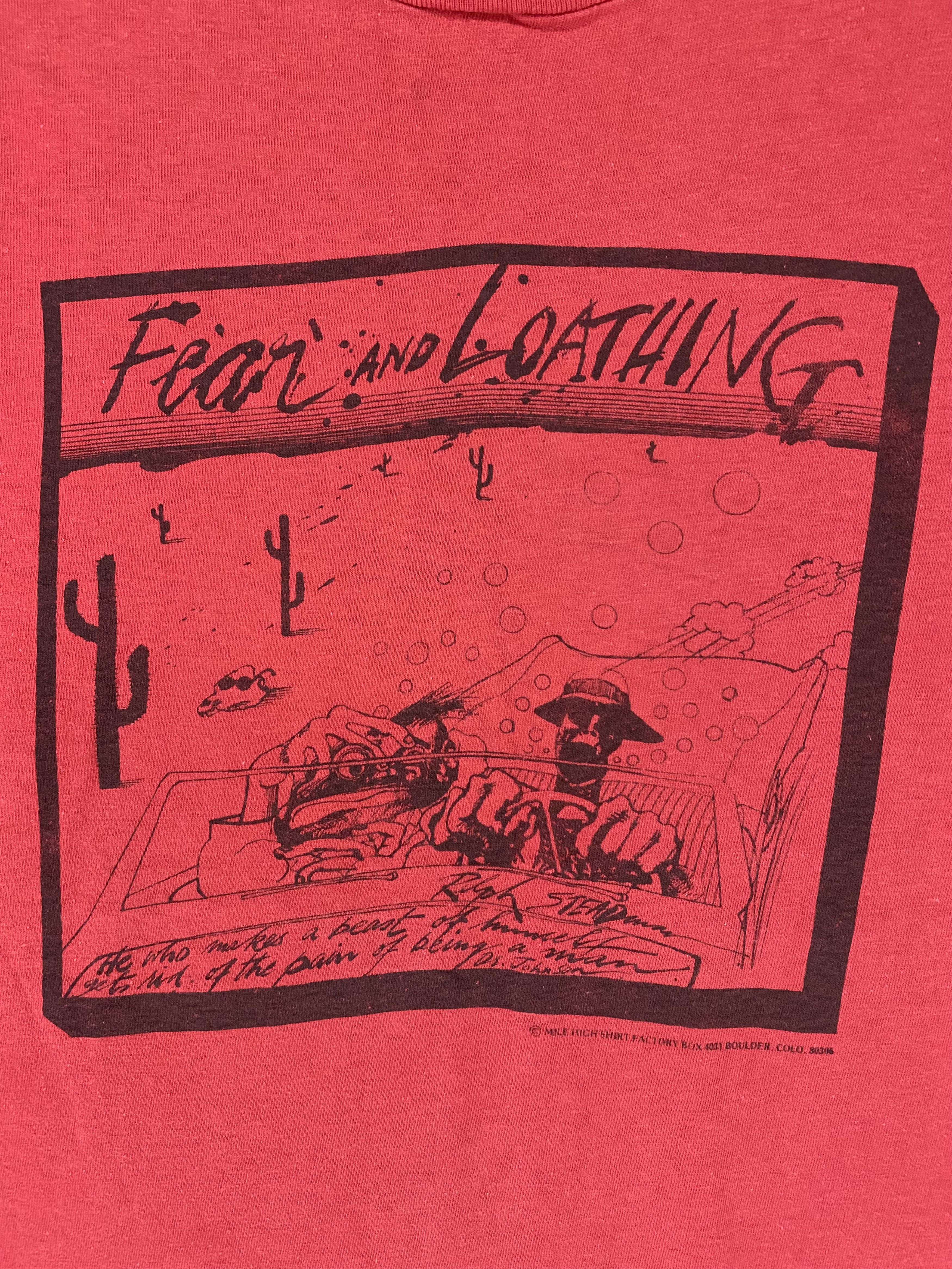 Vintage Very rare 70s Fear and Loathing in las vegas shirt Size US M / EU 48-50 / 2 - 5 Thumbnail