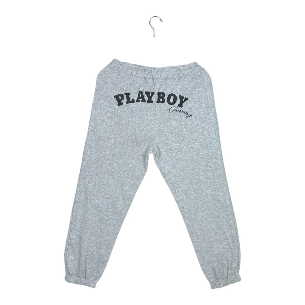 Playboy Playboy Bunny Y2K Grey Sweatpants Joggers Size L Japan Vtg Size US 30 / EU 46 - 1 Thumbnail