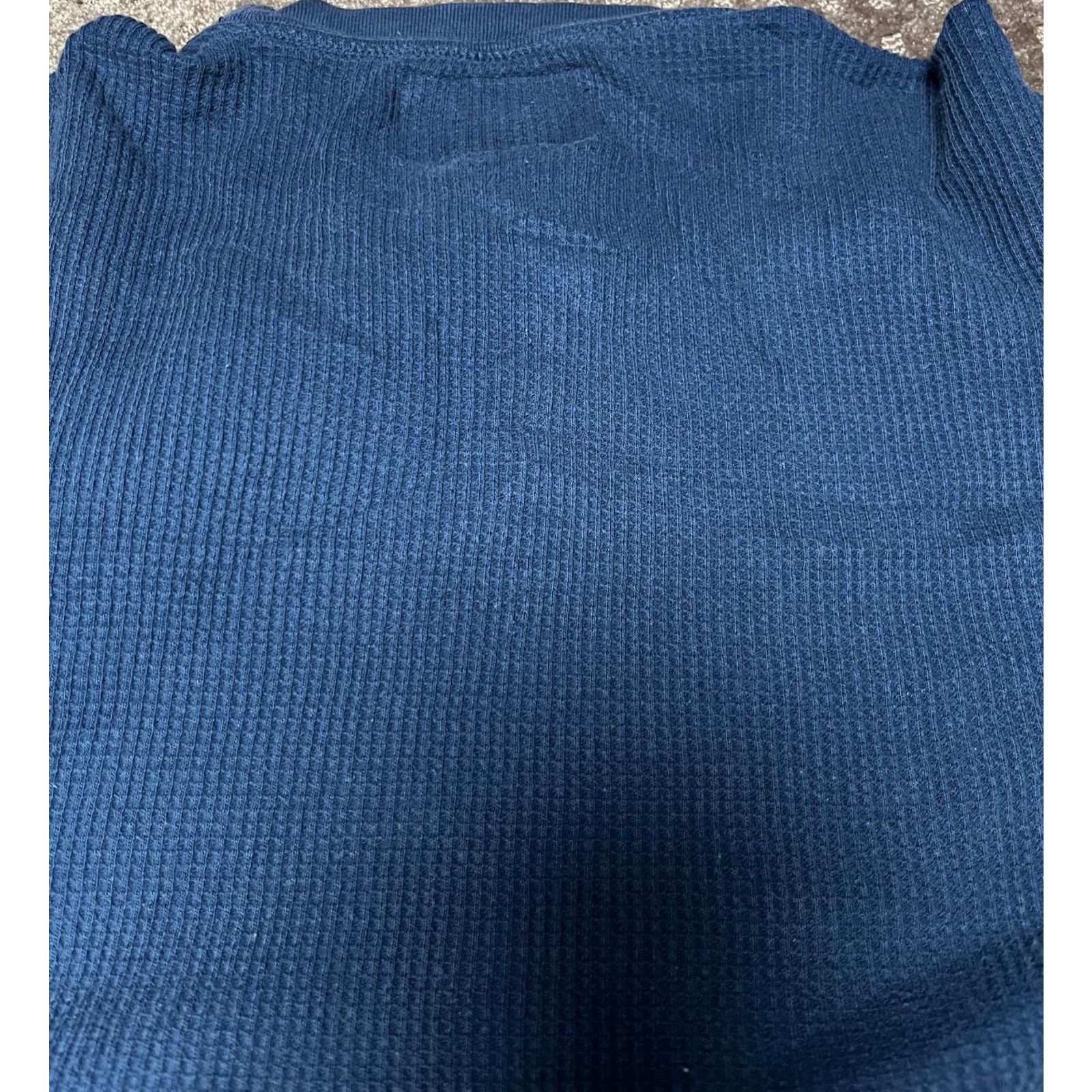 Other 🏈 Vintage “Athletic Dept.” Thermal Shirt – Blue Size M Size US M / EU 48-50 / 2 - 5 Thumbnail