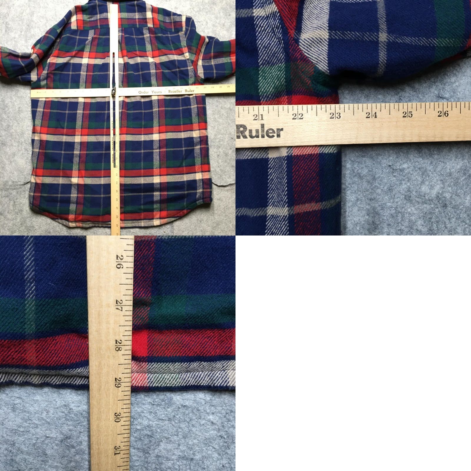 Vineyard Vines Vineyard Vines Crosby Shirt Mens L Blue Plaid Flannel Windbreaker Lined Button-Up Long Sleeve Casual Winter Size US L / EU 52-54 / 3 - 9 Thumbnail