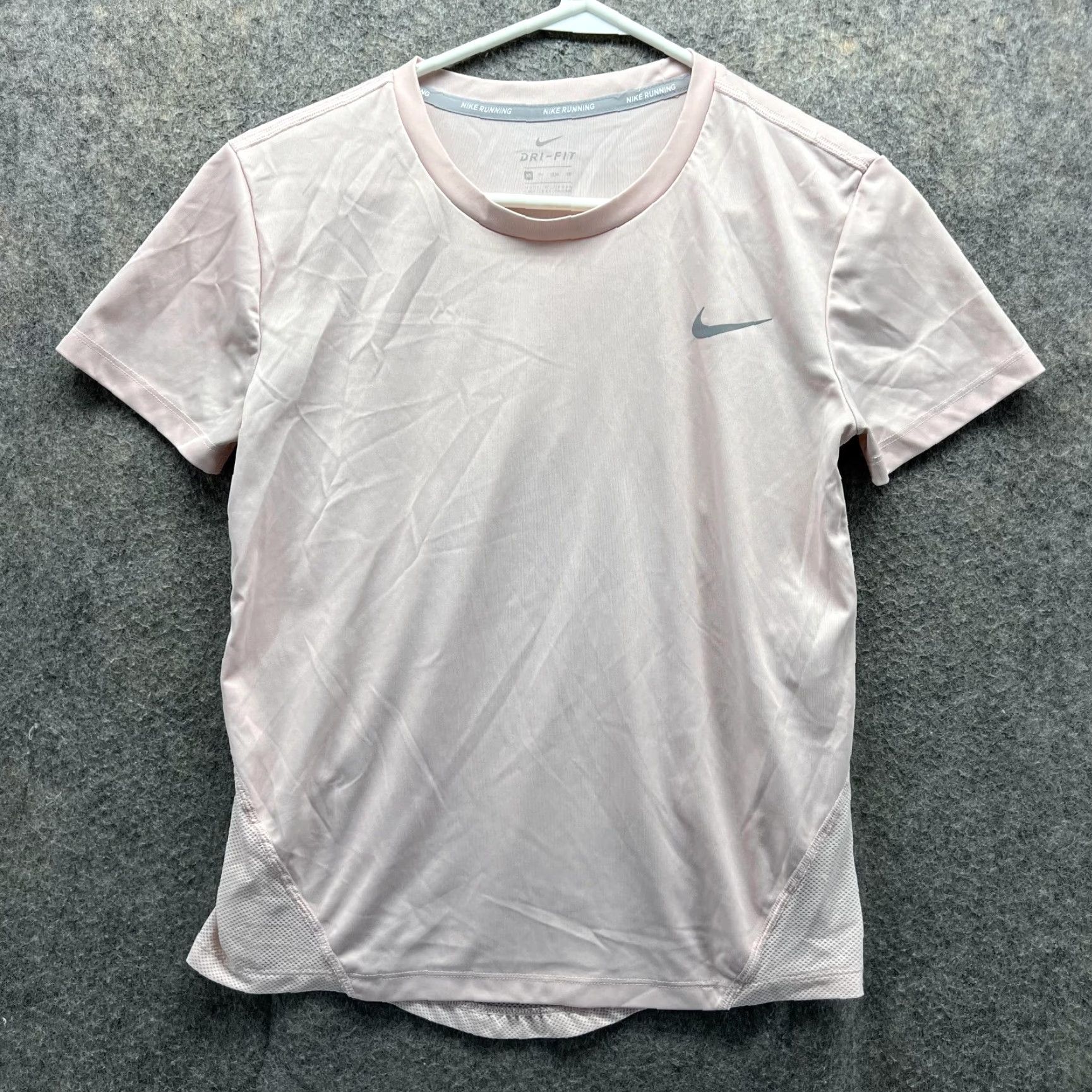 Nike Nike Shirt Women XS Pink Athletic Polyester Crewneck Short Sleeve Size XS / US 0-2 / IT 36-38 - 2 Thumbnail