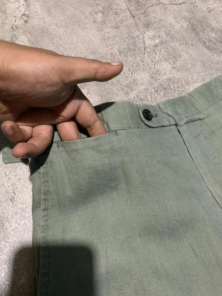 P. Johnson P. Jhonson army green linen Size US 30 / EU 46 - 5 Thumbnail