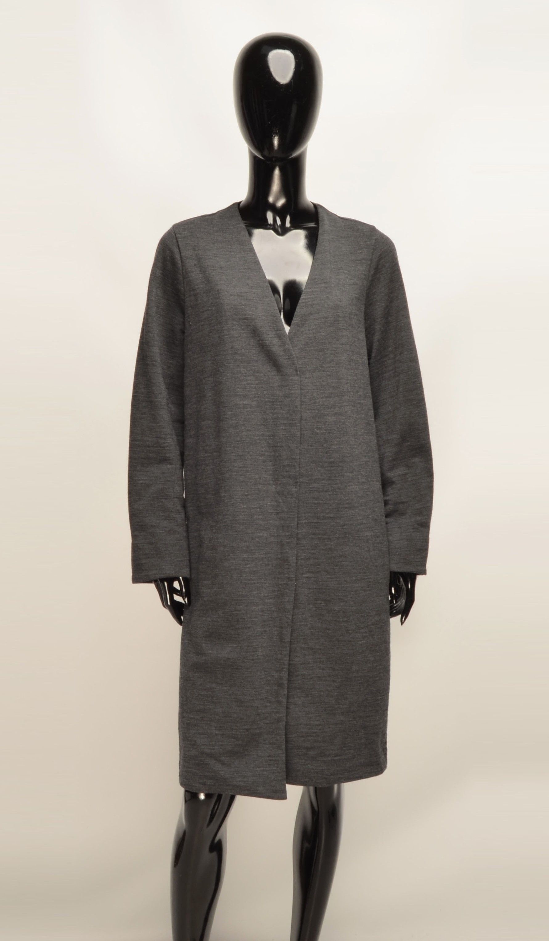 Icebreaker Icebreaker Merino Wool Gray Magnet Buttons Cardigan Coat Size S / US 4 / IT 40 - 1 Thumbnail