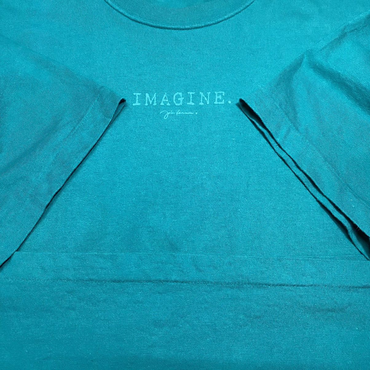Band Tees × Vintage JOHN LENNON IMAGINE VINTAGE JAPAN T SHIRT Size US S / EU 44-46 / 1 - 7 Thumbnail