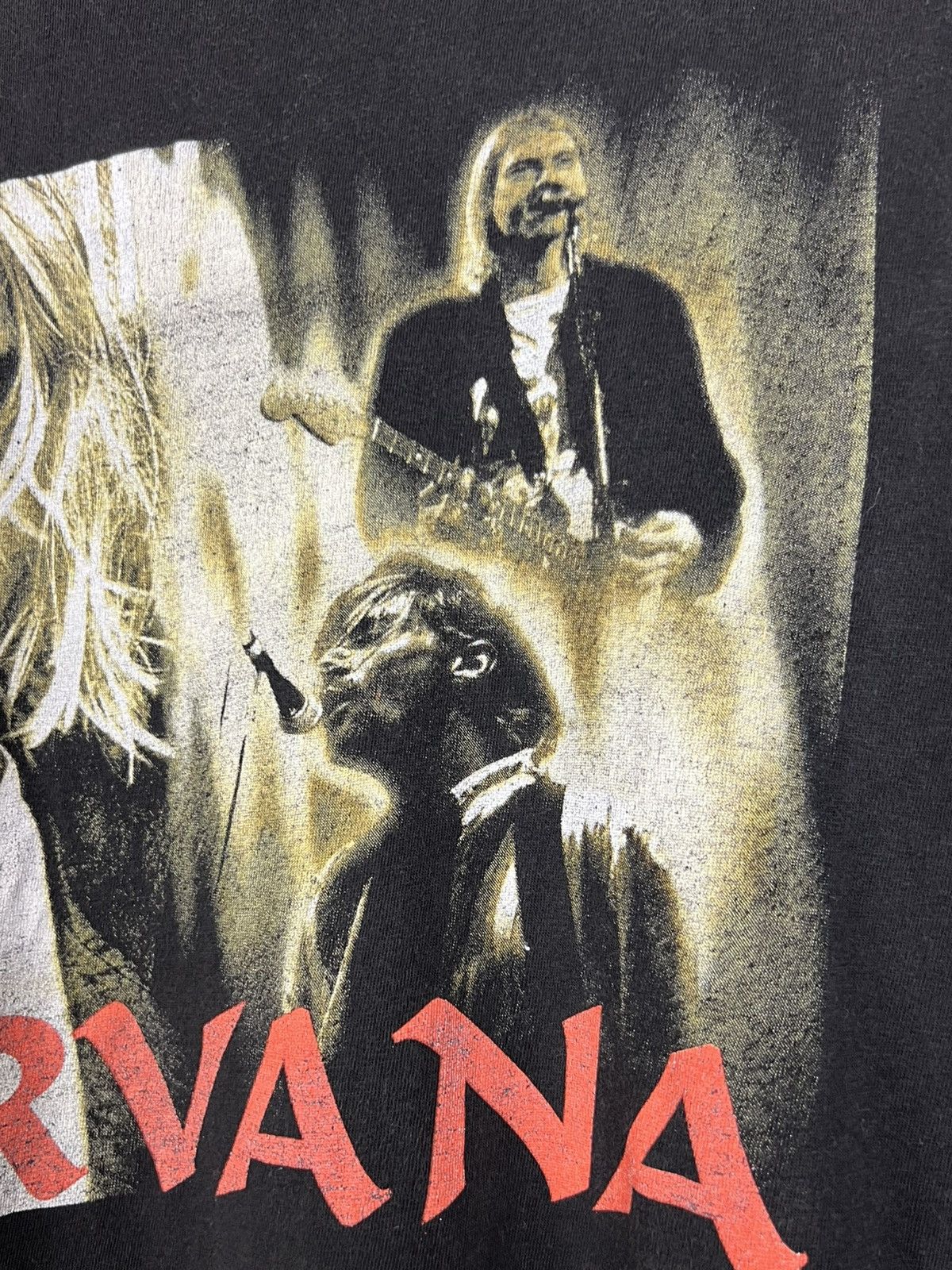 Nirvana Vintage 90s Nirvana Kurt Cobain Band Tee Shirt Rare Size M Size US M / EU 48-50 / 2 - 4 Thumbnail