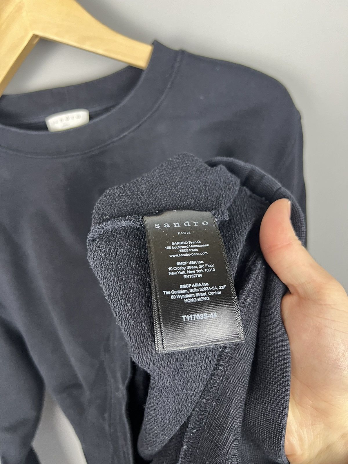 Sandro Sandro Peace Heart Sweatshirt Size US L / EU 52-54 / 3 - 6 Thumbnail