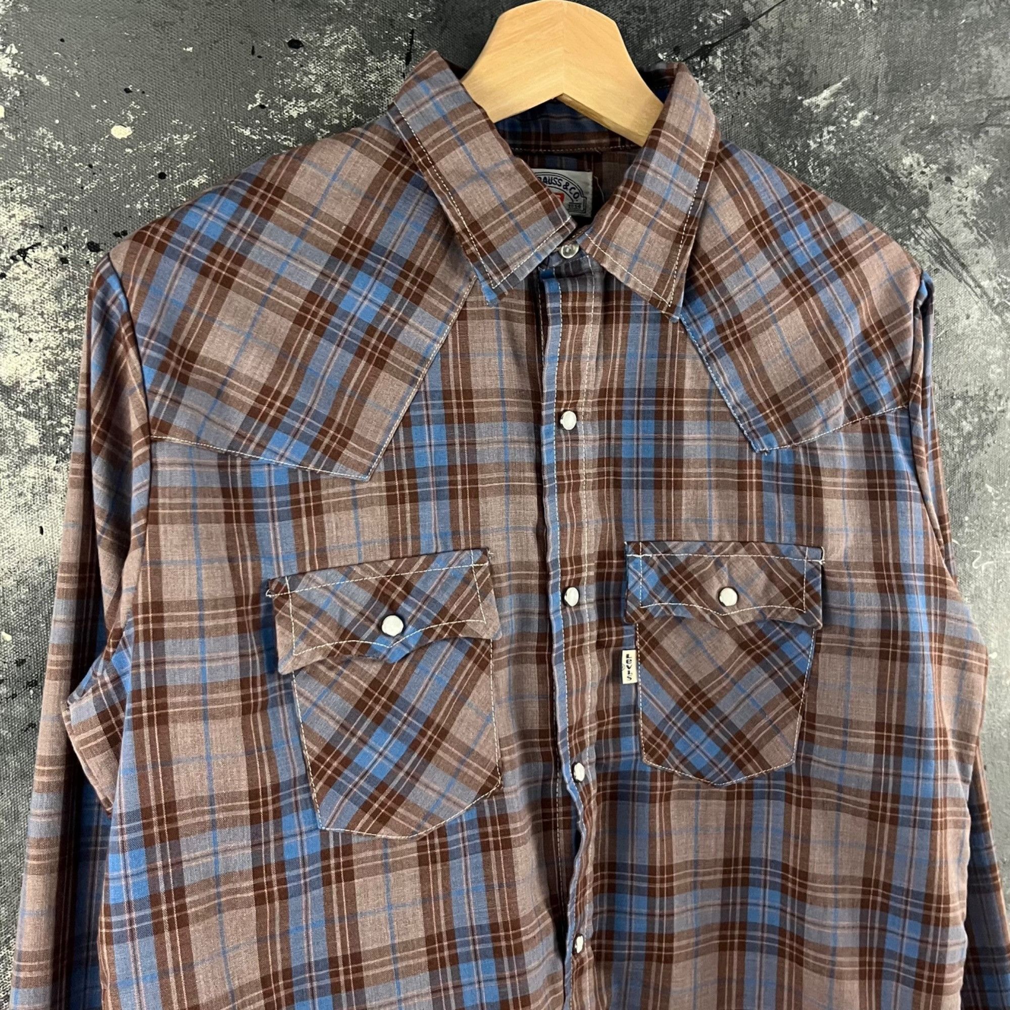 Levi's × Vintage Vintage 90’s Levi’s button shirt Size US L / EU 52-54 / 3 - 2 Thumbnail