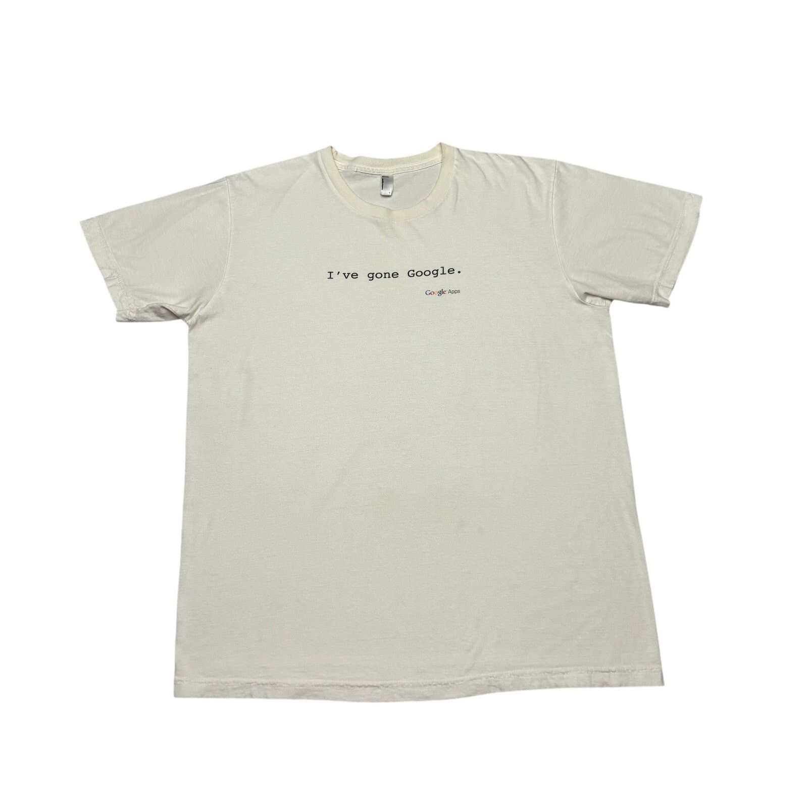 Vintage Vintage Google Tee Shirt Men's Large Y2k Google Apps Promo Size US L / EU 52-54 / 3 - 2 Thumbnail