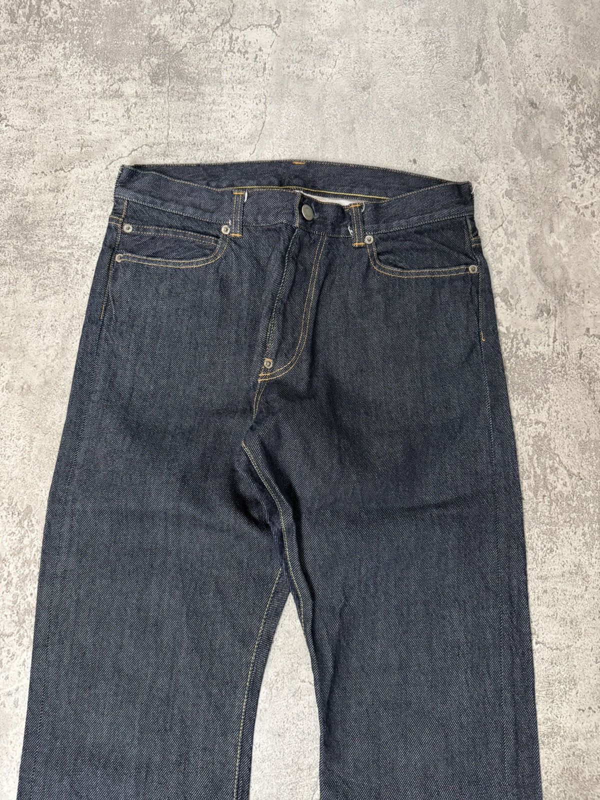 Undercover UNDERCOVER BLUE JEANS WITH CHAIN STITCHING Size US 31 - 2 Thumbnail