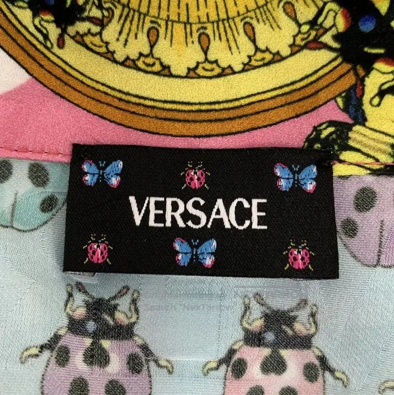 Versace Versace Multi-Colored Silk Women's Shirt . Size M / US 6-8 / IT 42-44 - 5 Thumbnail