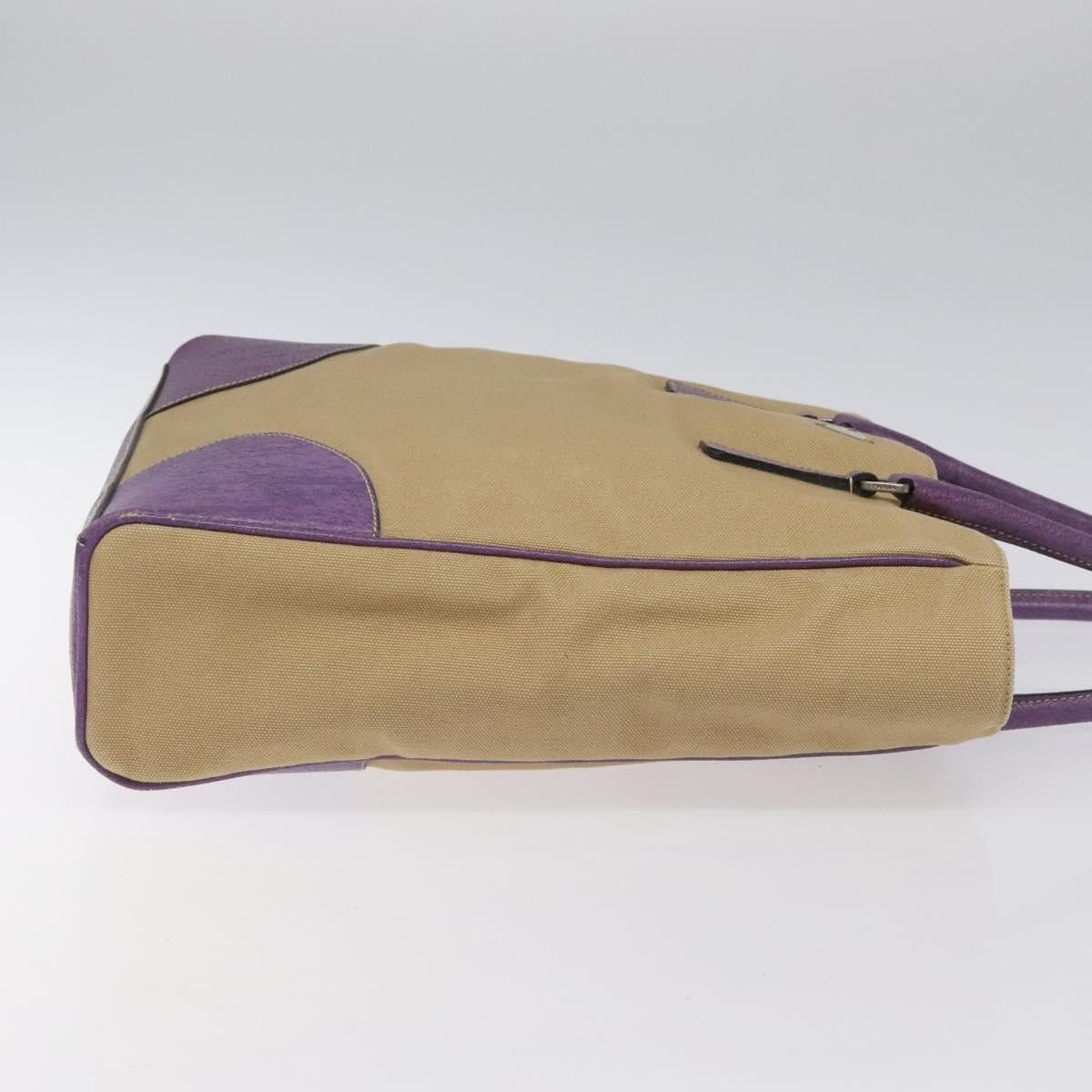 Prada PRADA Tote Bag Canvas Beige Size ONE SIZE - 4 Thumbnail