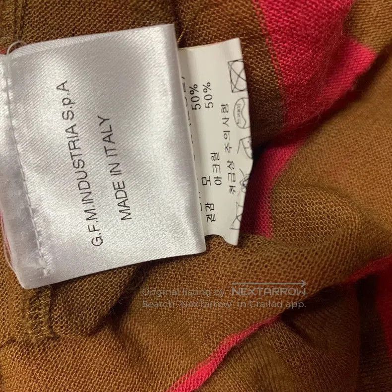 Vivienne Westwood Vivienne Westwood Wool Striped Dress Scarf . Size ONE SIZE - 6 Thumbnail