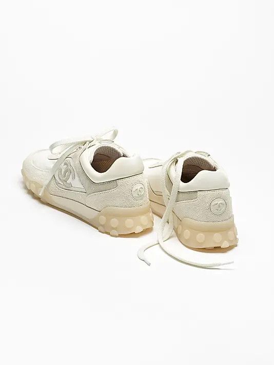Chanel os11x0426 Trainers in Mixed Fibers, Suede in Multicolor Size US 7 / IT 37 - 3 Thumbnail