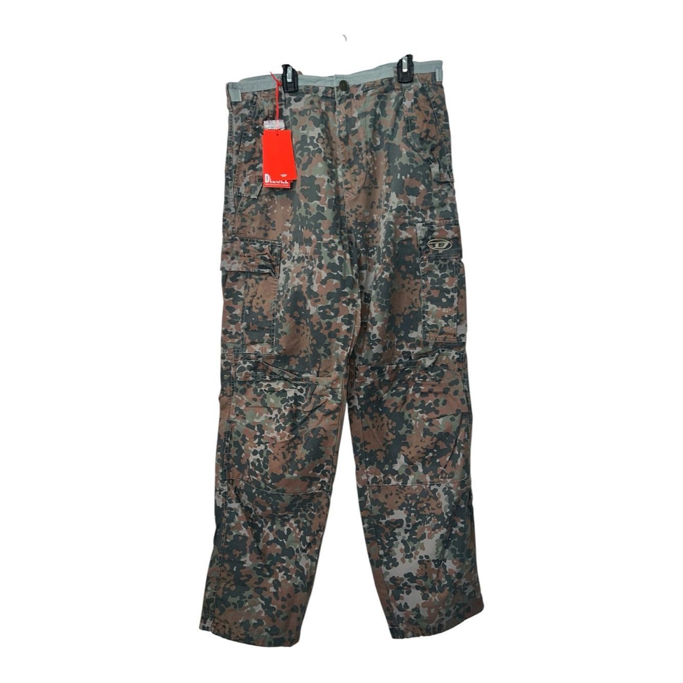 Diesel Diesel P-Atlan-Pat Camo Cargo Pants NWT Size 31 Utility Mil Size US 31 - 3 Thumbnail