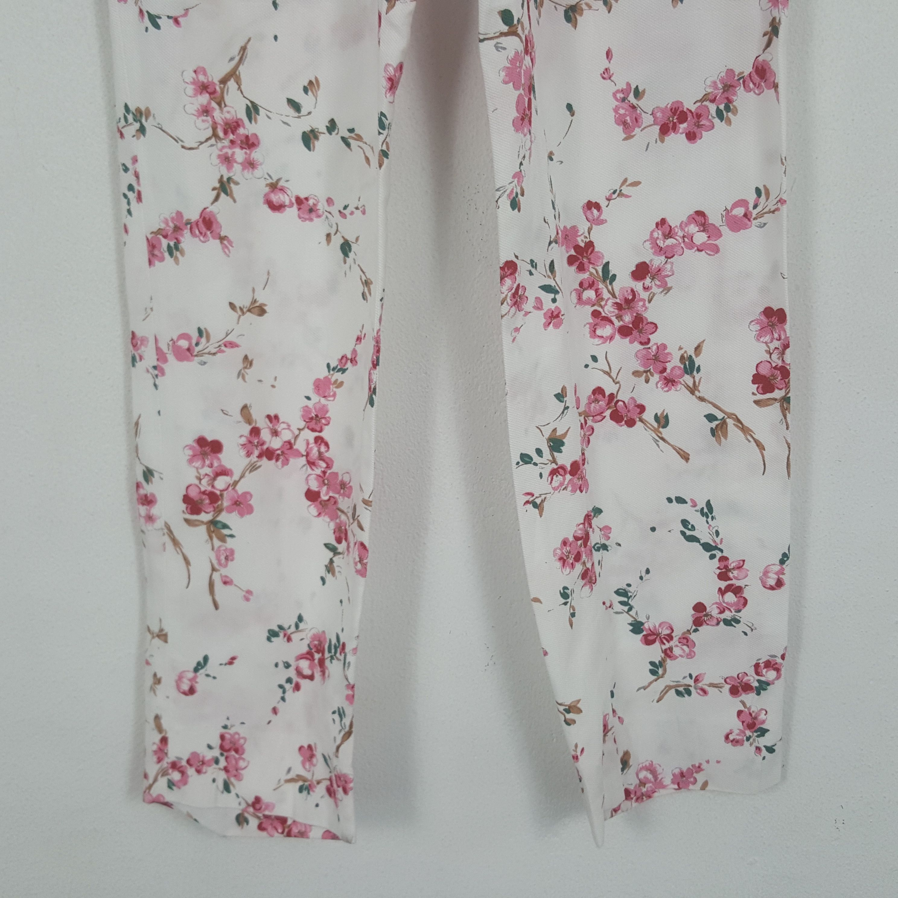 Vivienne Westwood Vintage Vivienne Westwood Red Label Flower Design Pants Size 24" / US 00 / IT 34 - 3 Thumbnail