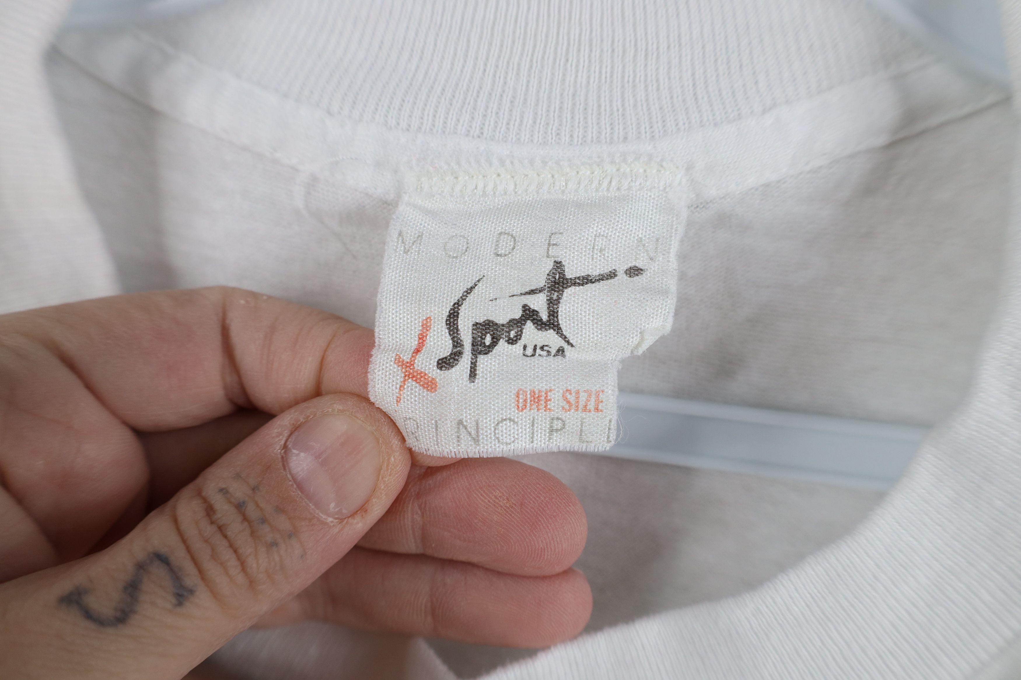 Vintage Vintage 90s Streetwear Sun Cropped Short Sleeve T-Shirt USA Size ONE SIZE - 9 Thumbnail