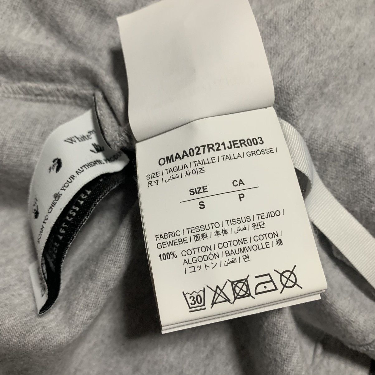 Off-White Off White Small Marker Arrows Grey Tee Virgil Abloh Size US S / EU 44-46 / 1 - 9 Thumbnail