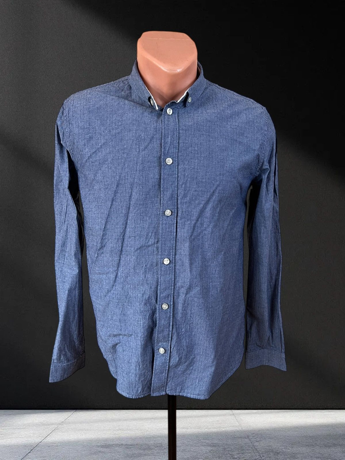 Samsoe Samsoe Samsoe Samsoe Jay FX blue shirt size S Size US S / EU 44-46 / 1 - 1 Thumbnail