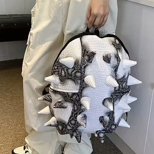 Japanese Brand × Vintage Hedgehog Shape PU Backpacks Size ONE SIZE - 4 Thumbnail