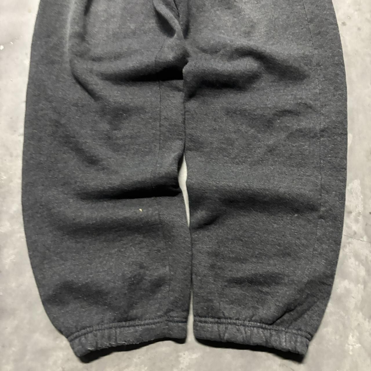 Japanese Brand × Vintage Crazy Vintage 90s Dark Grey Essential Sweatpants! Size US 30 / EU 46 - 5 Thumbnail