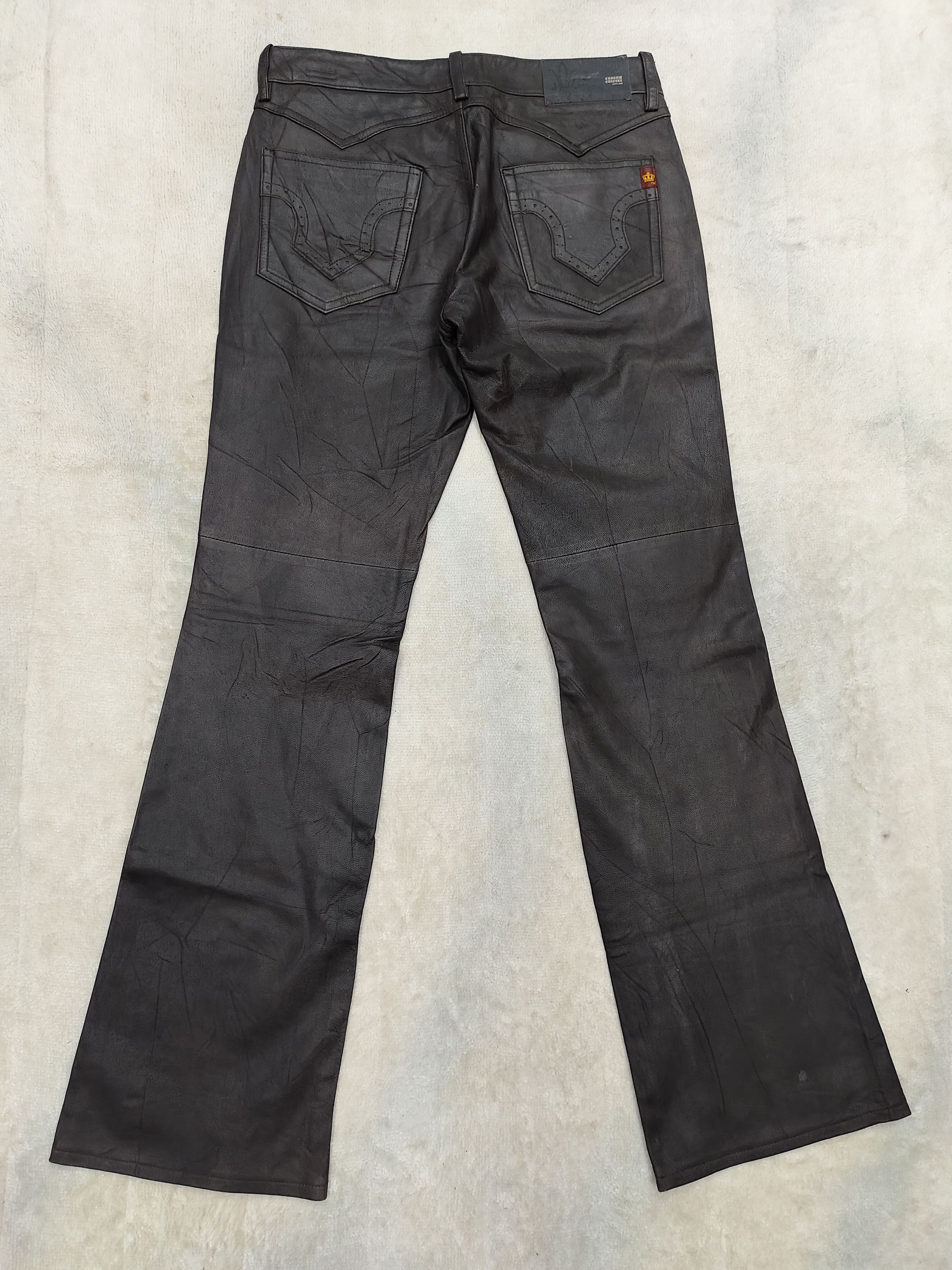 Seditionaries SICK🔥Costome Culture 🔥 Goat Skin Leather Pants Size US 30 / EU 46 - 3 Thumbnail