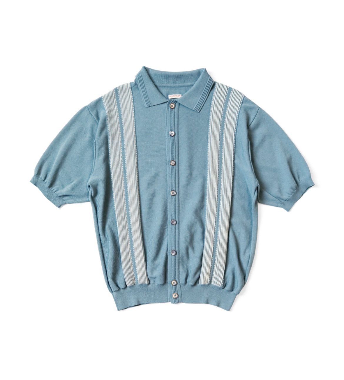 KAPITAL (キャピタル)ニットテネシー半袖アロハ コットンニットポロシャツ Kapital 14G Cotton Knit Tennessee Aloha Polo size 3 | Grailed
