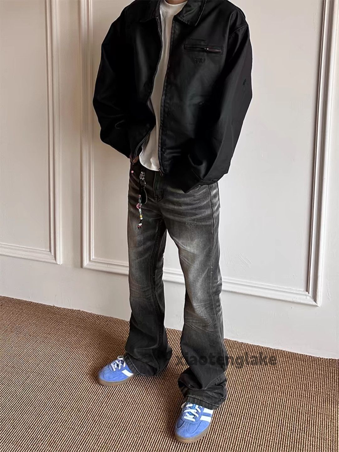 Jean × Vintage washed faded cleanfit yuppie bootcut punk grunge jeans Size US 34 / EU 50 - 2 Thumbnail