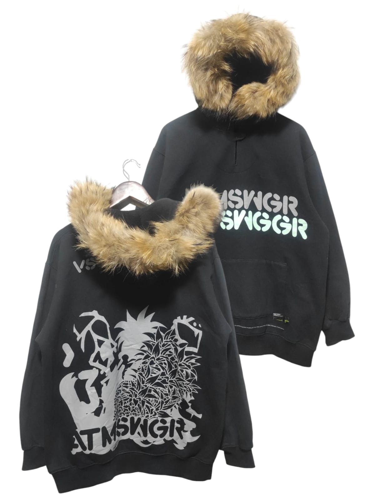 Atoms vs Swagger Fur Hoodie IfSixWasNine LGB style