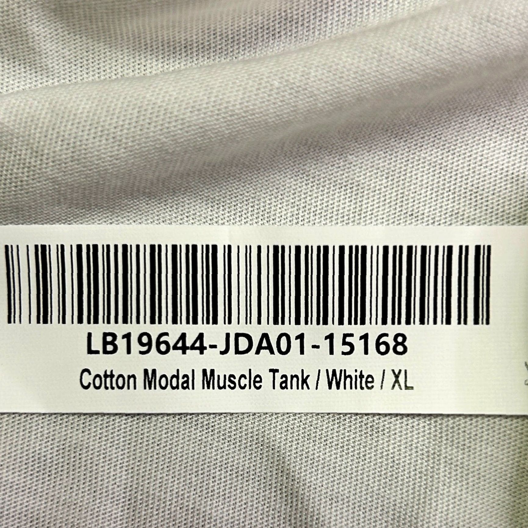 Quince Quince Tank Top Womens XL White Cotton Modal Sleeveless Athletic NWT Size XL / US 12-14 / IT 48-50 - 4 Thumbnail