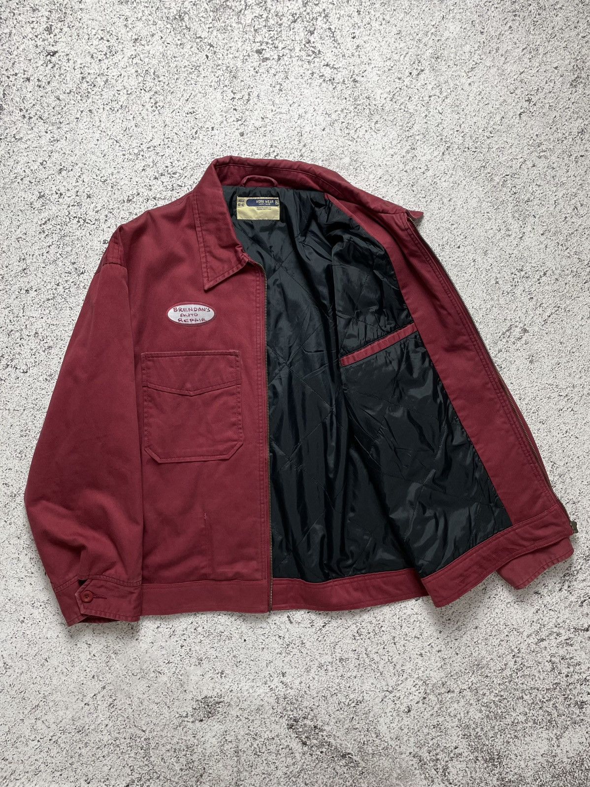 Vintage Vintage 90s Double Pocket Mechanic Work Jacket Size US L / EU 52-54 / 3 - 7 Thumbnail
