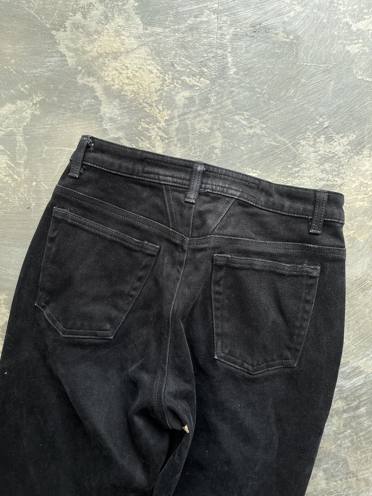 If Six Was Nine × Le Grande Bleu (L.G.B.) × Marithe + Francois Girbaud Marithe francois girbaud soft suede jeans Size US 27 - 9 Thumbnail
